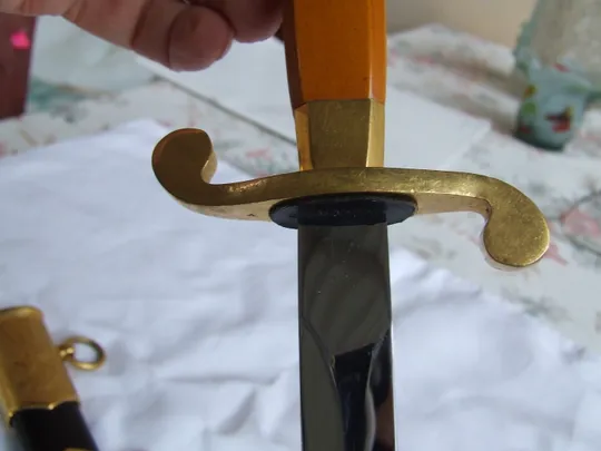 Кортик ЗИК- общевойсковой с позолотой г.в. 1955 год Інструкція