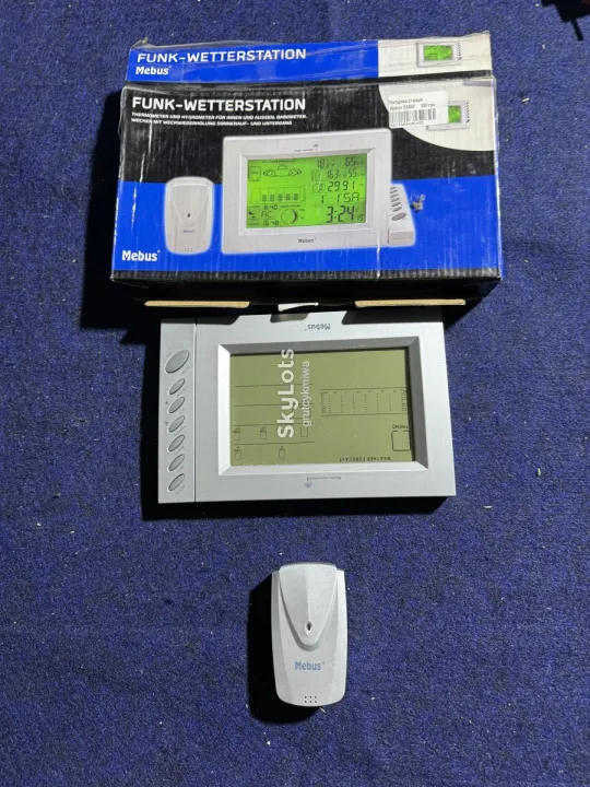 погодна станція. може нова.хз.пару хв тестував.виносний датчик не підчився ще був.може не встиг.має 3 канали звязку. Ціна