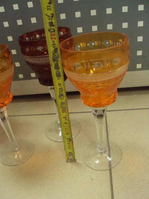 Купити Бокалы чешское стекло богемия лот 6 шт №478п