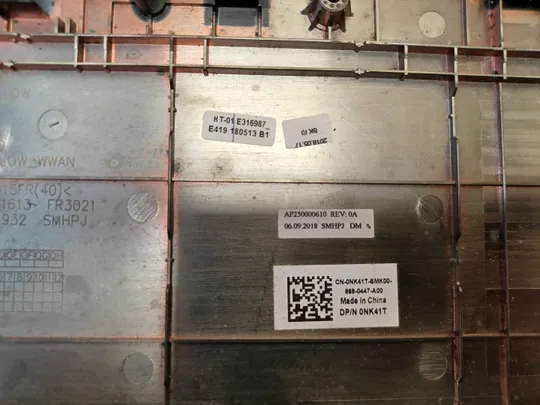 номер1065-16 Кришка дно піддон корпуса AP250000610 0NK41T  для  DELL Latitude 3590  Нижний корпус для ноутбука Низ Корпус D оригінал Недорого