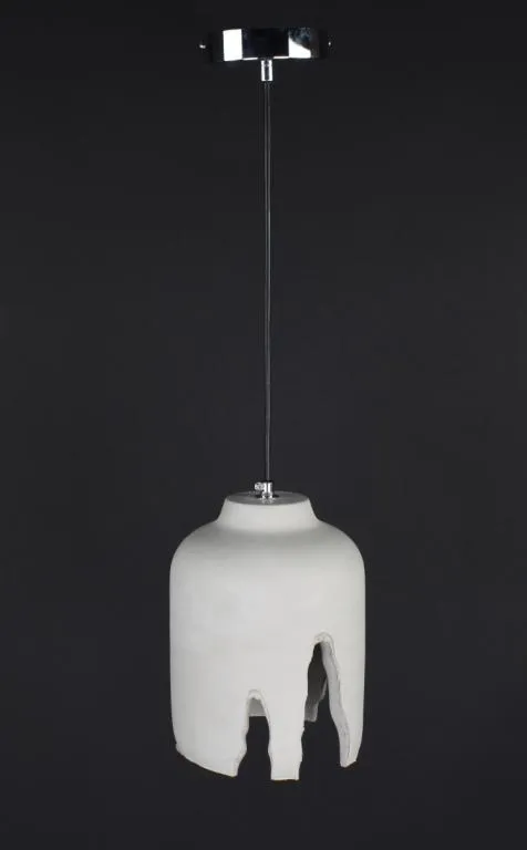 Люстра подвесная на 1 лампочку 27817 Хром 30-190х16х16 см. З аукціону