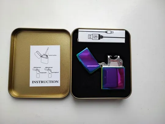 Електроімпульсна запальничка jinlun 215 дугова usb Ціна