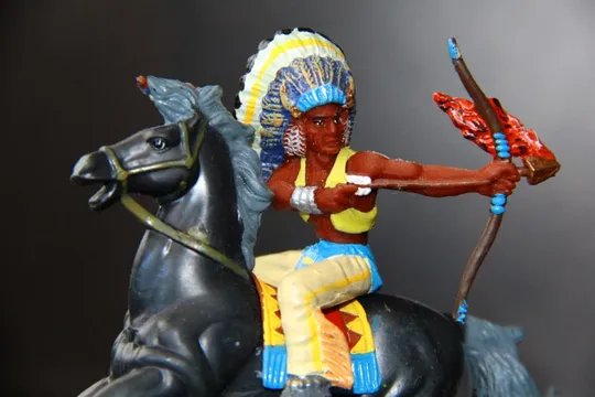 индеец LAFREDO 65-70мм КОПИЯ РЕЗИНА !! З аукціону