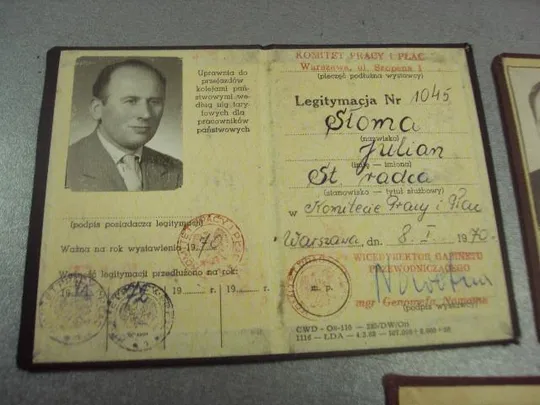 Купити польша удостоверение ligitymacja 1958, 1970, 1953 красный крест лот №8957