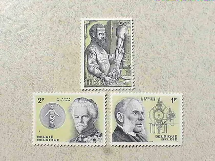 фото, Серія поштових марок Бельгія 1964 рік **