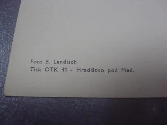 открытка богданеч Bohdanec чехия №886 Інтернет-аукціон