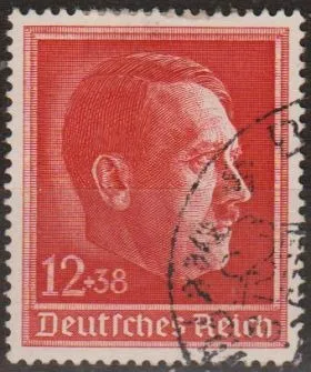 фото, 1938 - Рейх - 49 років Гітлера Mi.664 _3,50 €