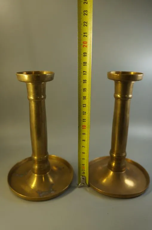 Подсвечники пара колонна подсвечник высота 17 см лот 2 шт (№ 1066) Ціна