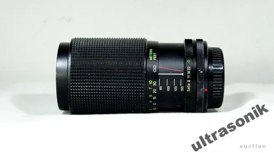 Canon FD телеобъектив Vivitar 70-150mm/3.8 Auto Zoom MC Ф55mm  для Sony NEX и др. беззеркалок З аукціону