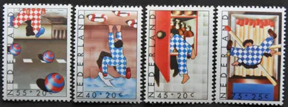 фото, Нидерланды ПДД Помощь Детям 1977