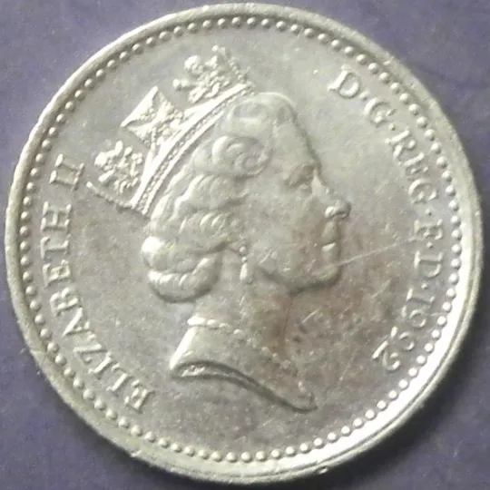 Купити 5 пенсів 1992 Британія
