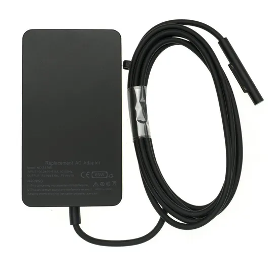 Блок живлення для планшета MICROSOFT 15V, 4A, 65W, 6pin, Black (Surface Pro 5, Pro 6, Pro 4, Pro3, Book) (без мережевого кабеля З аукціону