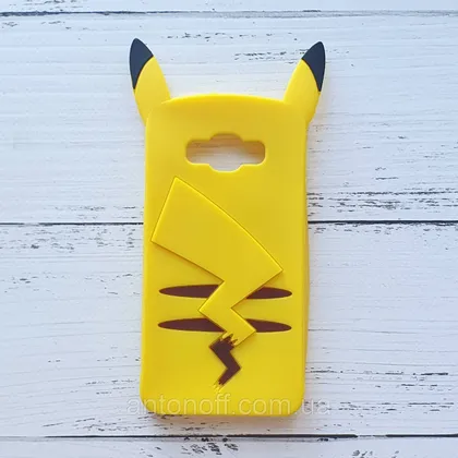 фото, Чохол Samsung J510F Galaxy J5 2016 силіконовий для телефона Pikachu