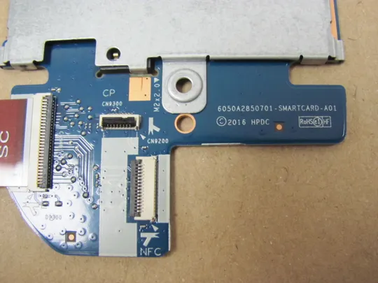 643-16 плата CARD READER 6050A2850701 6035B0155001 для HP ELITEBOOK X360 1030 G2  оригінал З аукціону