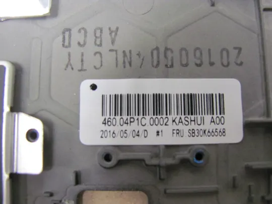 598-18 Кришка панель палмрест 460.04P1C.0002 SB30K66568  клавіатура з підсвіткою SN20K74718  для Lenovo CARBON X1 Gen 4 оригінал Недорого