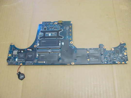 Купити номер0990-8 материнська плата Mainboard Материнка Основна плата Системна плата Плата системи Laptop motherboard мамка ноутбучна плата i7-8750H SR3YY  DAP10 LA-F591P для Dell Precision 7530 M7530 оригінал