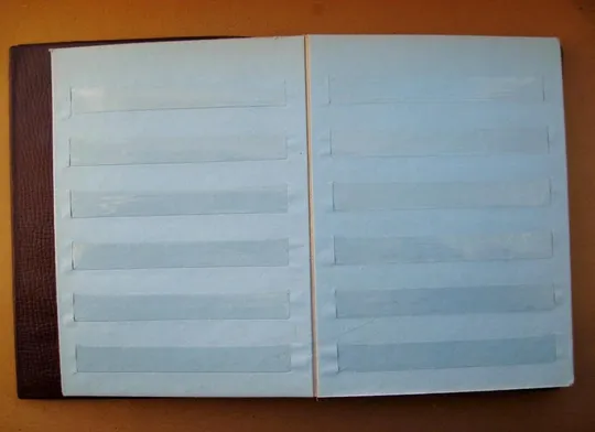 Купити АЛЬБОМ ДЛЯ МАРОК = КЛЯСЕР - КЛЯССЕР = 16,5 см. Х 23 см. - 12 листів