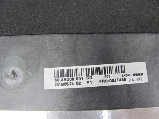 номер-0251-20 кришка матриці Кришка дисплея Тильна кришка Корпус матриці Верхня кришка Задня кришка matrix cover   Top Case LCD Cover Rear Lid Back Cover Housing Cabinet 60.4A008.001 00JT436 для LENOVO ThinkPad W550S T550 оригінал Характеристики