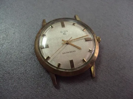 Купити часы наручные циферблат механизм elgin №206