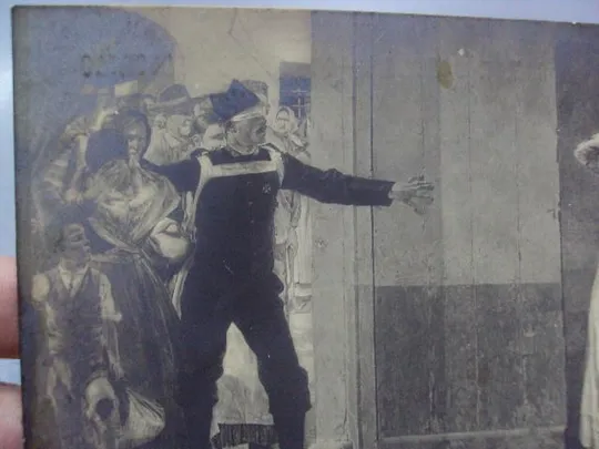 открытка реубио возвращение с войны №1439 З аукціону