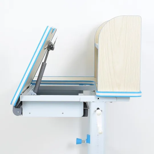 Детская Парта Bambi M 4804(W)-4, с надстройкой, выдвижной ящик, регулируемая высота (Синий) З аукціону