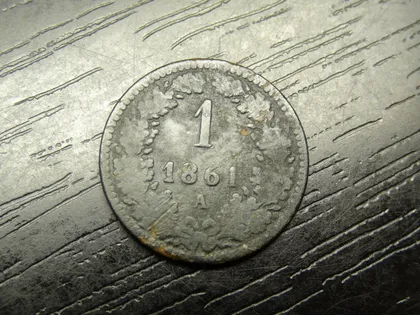 фото, 1 крейцер 1861 A Австро-Угорщина