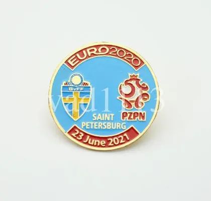 фото, футбол значок - ЕВРО 2020   Швеция - Польша