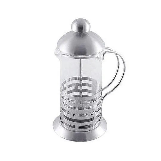 Френч-пресс Fissman Oasis FP-9011-350 350 мл серебристый Ціна