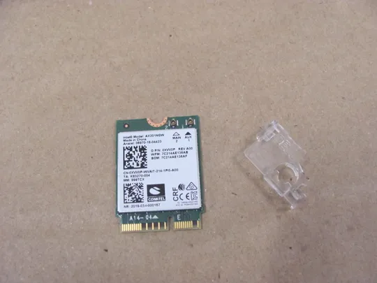 672-16 WI-FI модуль AX201NGW 0XVV0P для Dell Inspiron G15  5520 5521 5525  5510 5511 5515 LATITUDE  5320 5420 5430 оригінал Ціна