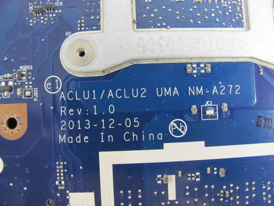 349-7  материнська плата  ACLU1/ACLU2 UMA NM-A272   i3-4030U SR1EN для Lenovo IdeaPad G50-70  оригінал Продаж
