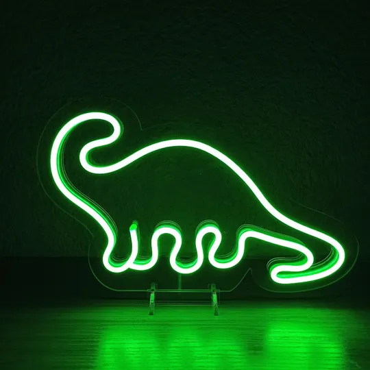 Неоновий світильник Динозавр 340х210 acr-n000097 Ціна