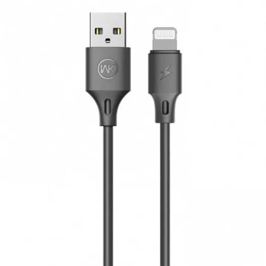 Кабель WK USB-Lightning WDC-092i-Black 1 м черный Ціна