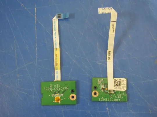 номер0009-3 Кнопка включення DA0R03TB6D2 0JRVXV для DELL VOSTRO 3750 Inspiron 17R N7110 плата кнопка вкл плата кнопки включеня кнопкова плата кнопковий модуль плата управління кнопками плата кнопки живлення Laptop Power button board оригінал Де купити