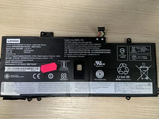 106 LENOVO  L18M4P72 L18C4P71 L18L4P71 Износ: 0%   Lenovo X1 CARBON 2019 Ціна