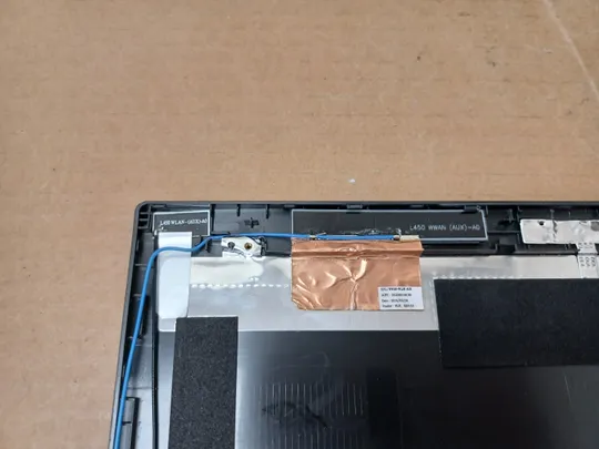 номер1040-4 кришка матриці AP108000500 для  Lenovo ThinkPad  L450 L460 L470 Кришка дисплея Тильна кришка Корпус матриці Верхня кришка matrix cover Top Case LCD Cover Rear Lid Back Cover Housing Cabinet оригінал Інтернет-аукціон