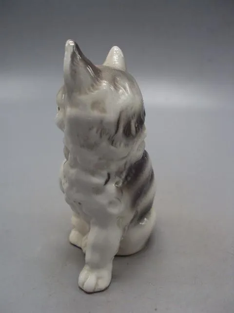 Фигура фарфор Германия Foreign кот котик статуэтка котенок кошечка высота 10,9 см №25 Недорого