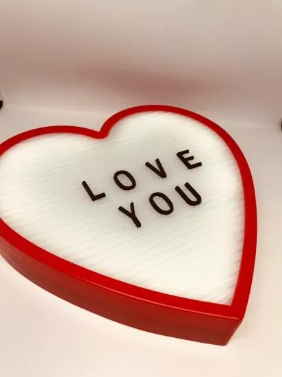 Купити Ночник светильник Сердце Light up message board с посланием