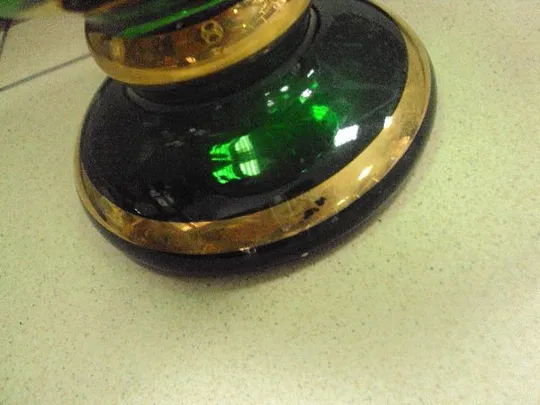 Ваза цветочки чешское стекло богемия №486п Де купити