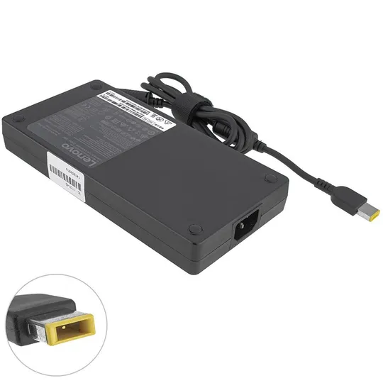 Купити Блок живлення для ноутбука LENOVO 20V, 11.5A, 230W, USB+pin (Square 5 Pin DC Plug), black (ADL230NDC3A) (без кабеля!)