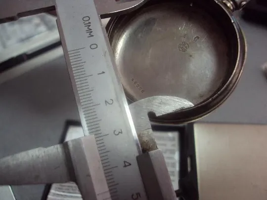 корпус для карманных часов tissot серебро 49,66 г №216 Продаж