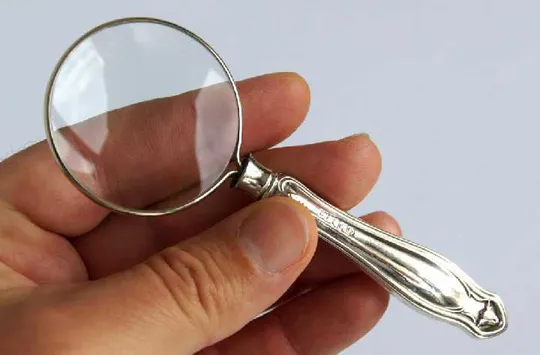 Срібна лупа 925 проба Sheffield 1924 рік Англія З аукціону