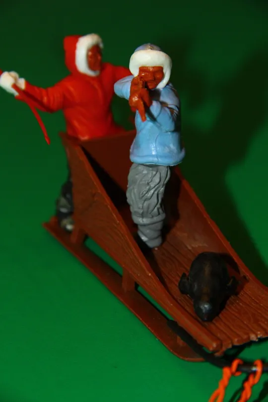 свопети чукчі на санях та пінгвіни TIMPO 54мм Великобританія УЦІНКА Де купити