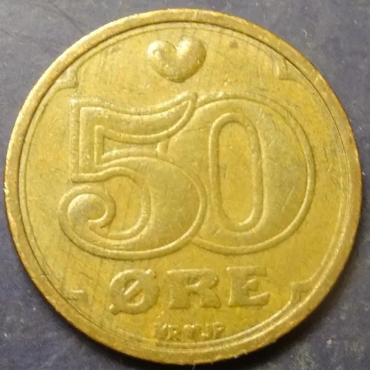 Купити 50 оре Данія 1989