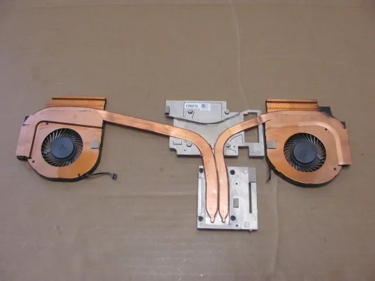 номер0995-3 система охолодження Кулер Охолоджувальний блок Охолоджувальна система cooling system AT26K001ZAL 034R4F  для  Dell Precision 17 7730 M7730 оригінал Ціна