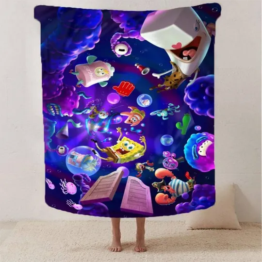 Купити Плед 3D Губка Боб 2896_A 13259 160х200 см