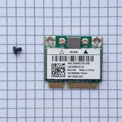 фото, Wi Fi модуль Dell Latitude 3330 / Broadcom BCM94313HMG2L DW1504 086RR6 для ноутбука оригінал