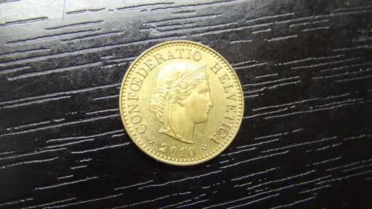 Купити 5 рапенів 2010 B Швейцарія