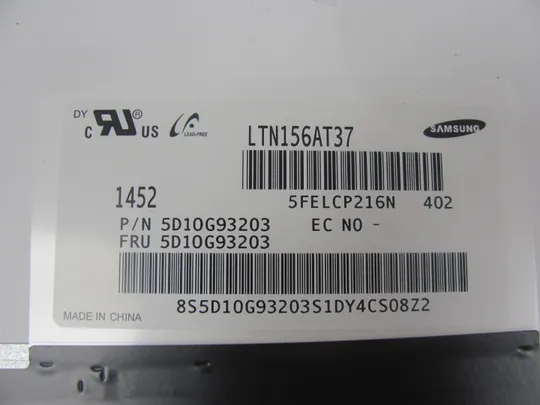МР1-5 матриця LTN156AT37 SAMSUNG  15.6" 1366*768 eDP 30 pin  оригінал Де купити