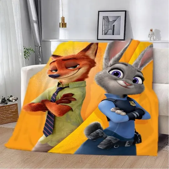 Плед 3D Зоотрополис 2802_B 13002 135х160 см Ціна