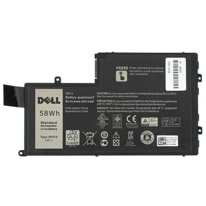 фото, DELL 0PD19 (Inspiron 5547, 5445, 5545, 5447, 5448) 7.4V 7600mAh 58Wh black